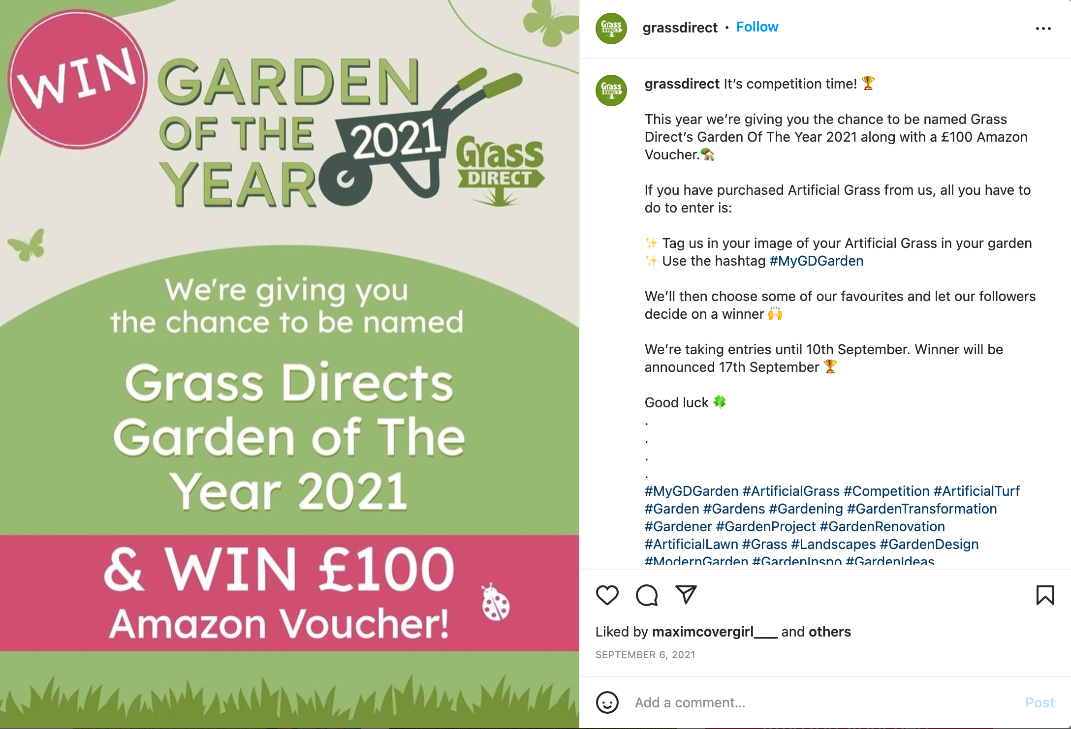 GD Garden of the Year